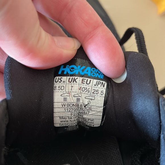 Hoka Black Sneakers - Picture 9 of 9